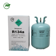 Buen precio de gas refrigerante de alta calidad R134a hfc-R134a Cilindro irrellenable 800g Puerto de HUAFU